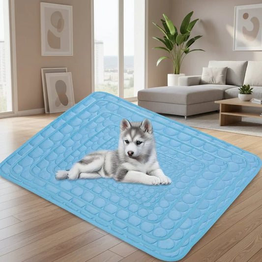Ademende koelmat voor honden en katten met zacht ligoppervlak