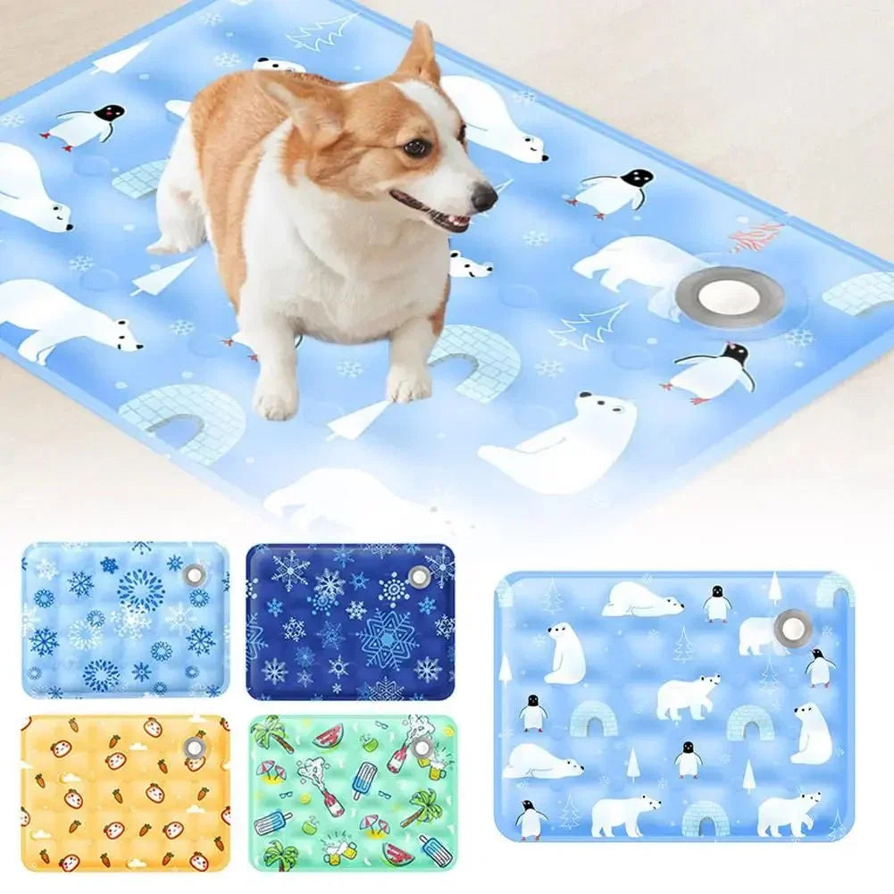 Koelmat voor honden en katten met verfrissend gelontwerp