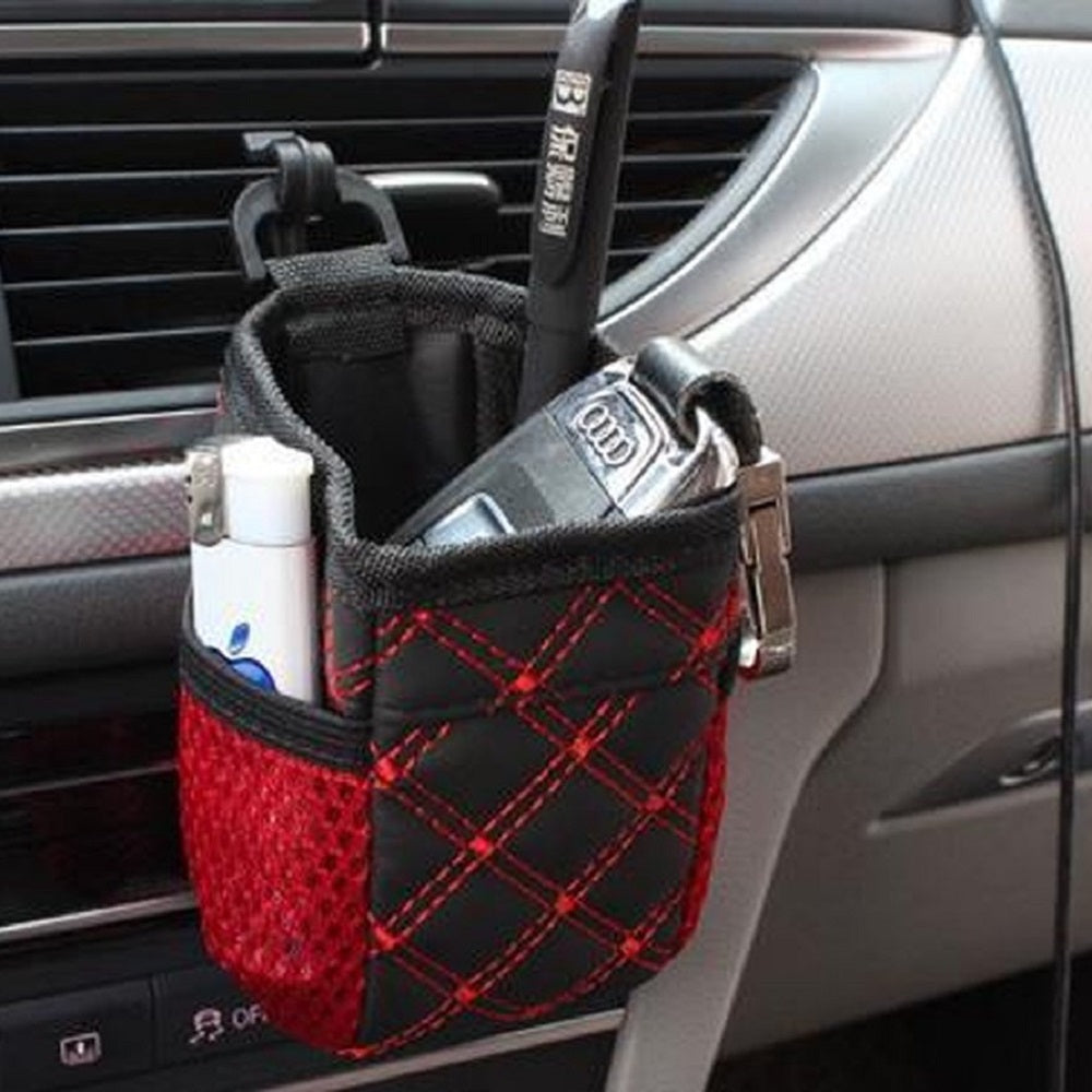 Auto organizer voor ventilatierooster met handige zijvakken