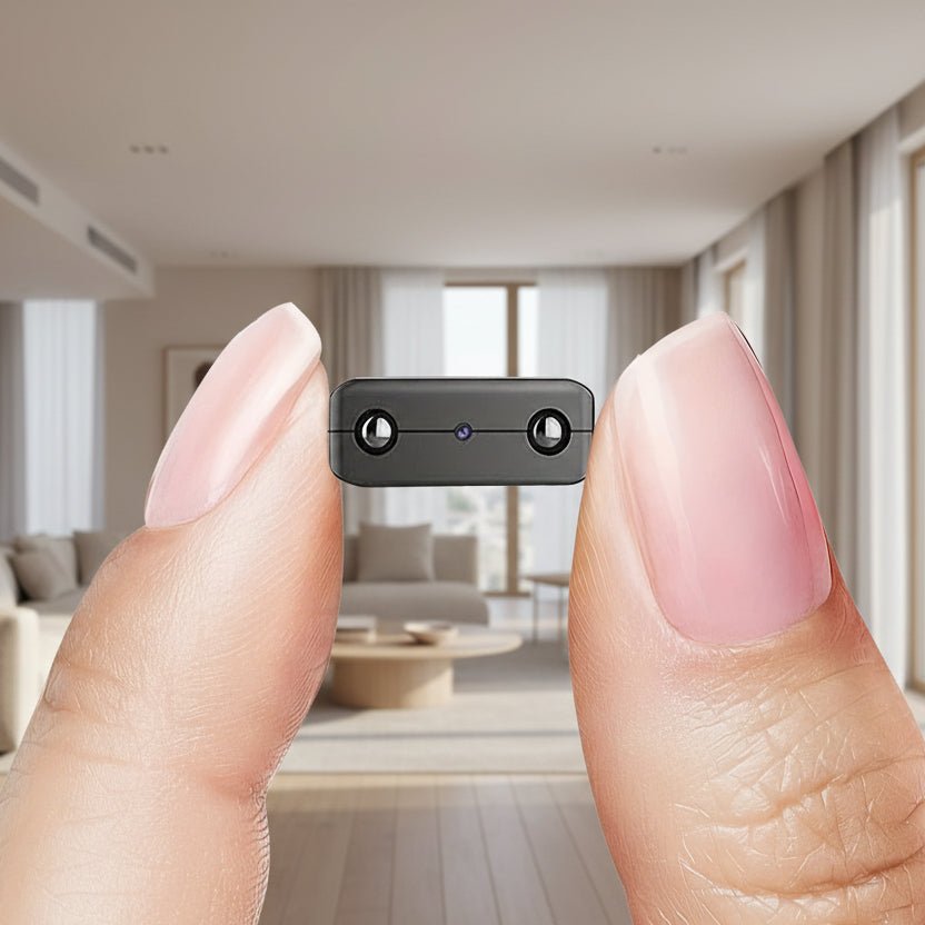 Draadloze mini camera met nachtzicht en bewegingsdetectie