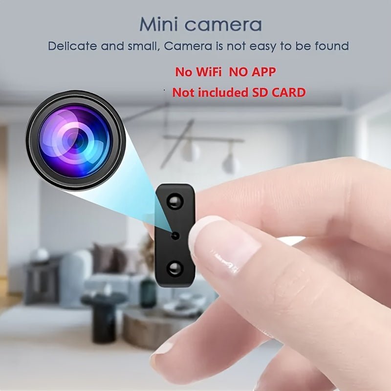 Draadloze mini camera met nachtzicht en bewegingsdetectie