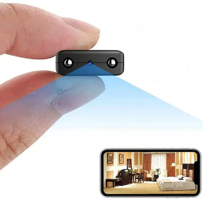 Compacte wifi beveiligingscamera met nachtzicht en audio
