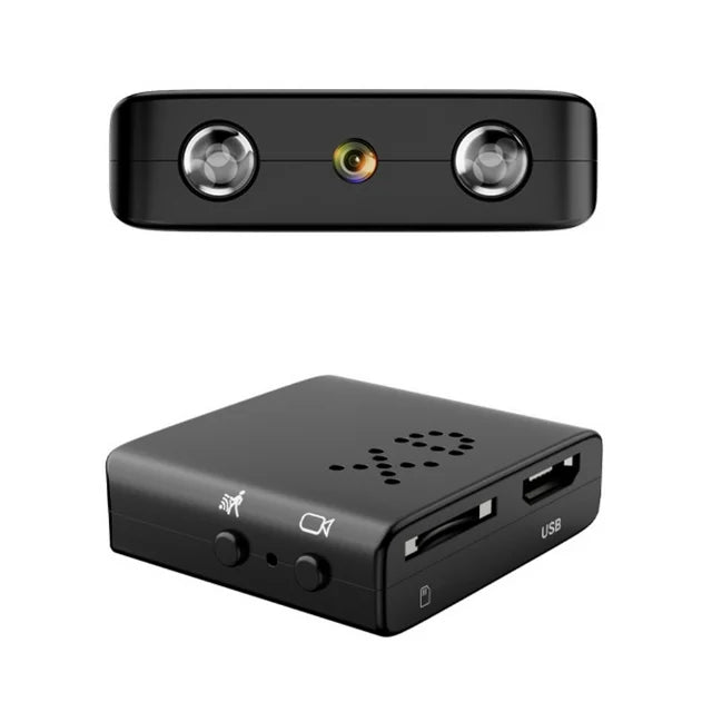 Compacte wifi beveiligingscamera met nachtzicht en audio