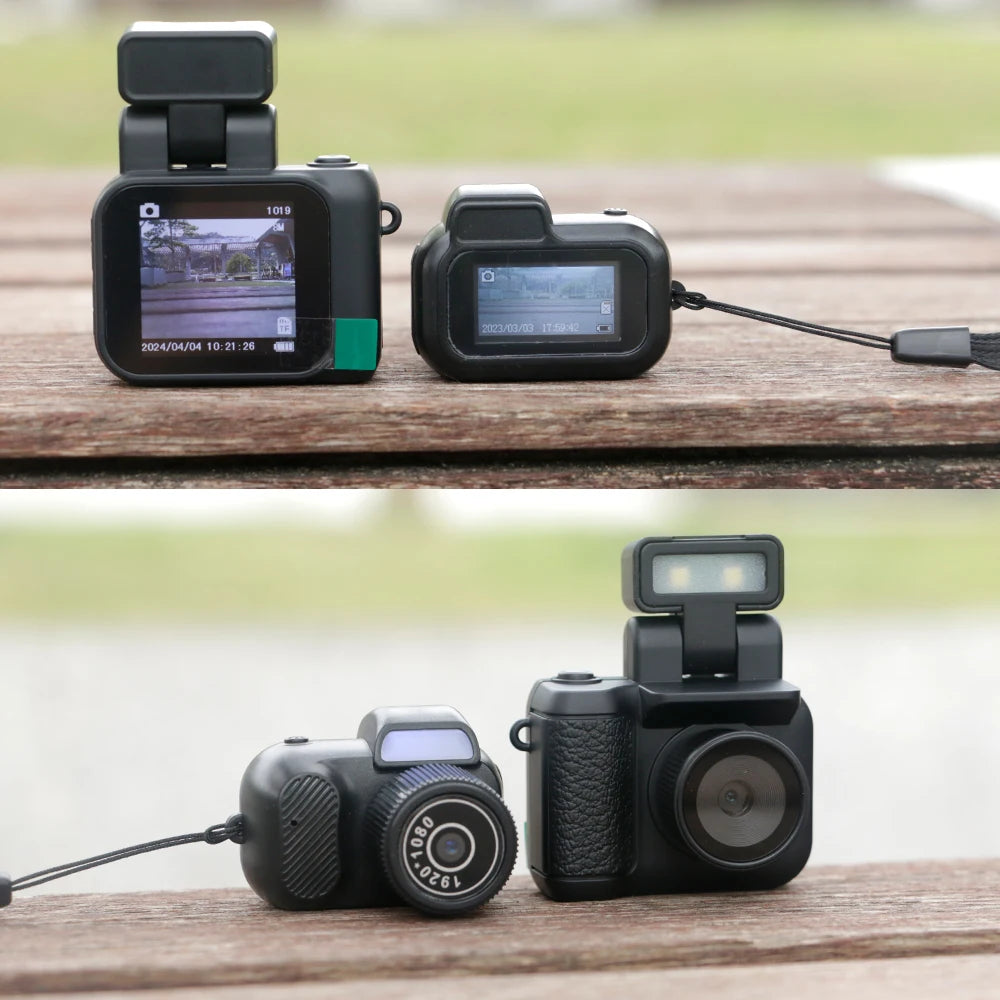 Draagbare mini camera met 1080P Full HD opname