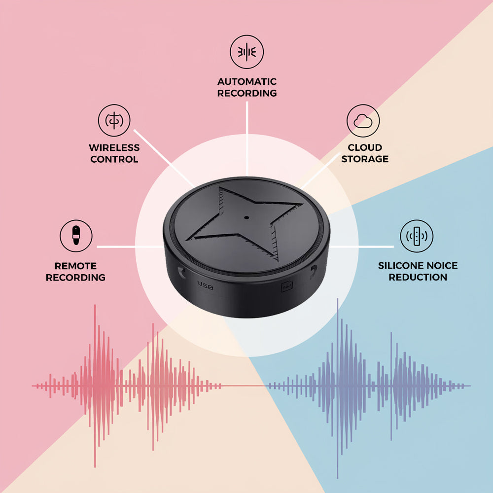 Magnetische mini GPS-tracker met realtime locatie