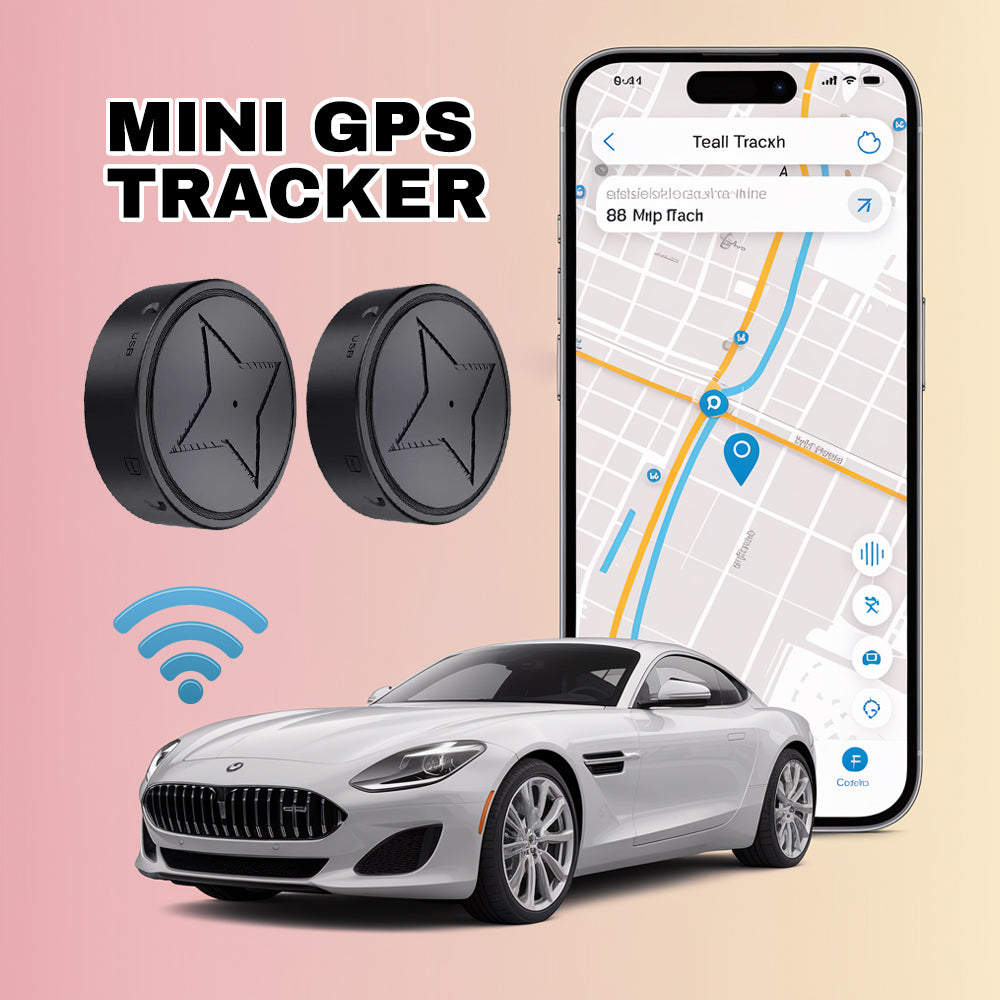 Magnetische mini GPS-tracker met realtime locatie