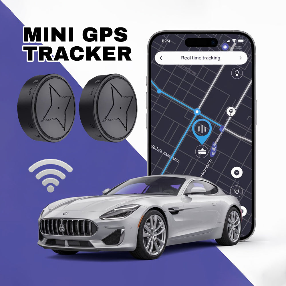 Magnetische mini GPS-tracker met realtime locatie