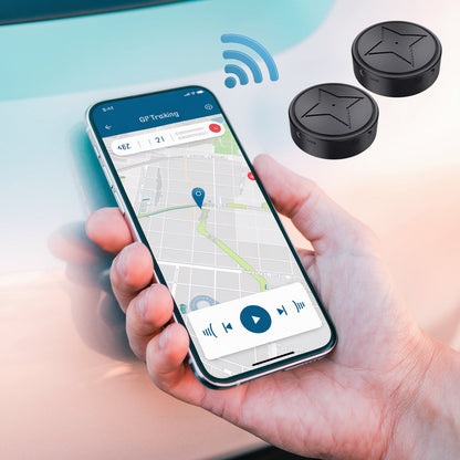 Magnetische mini GPS-tracker met realtime locatie