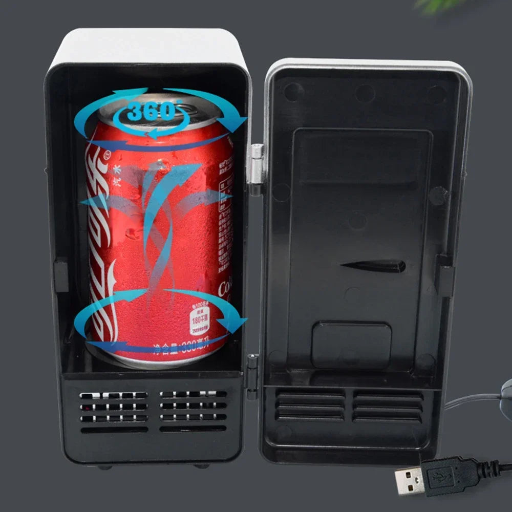 Compacte USB mini koelkast voor dranken