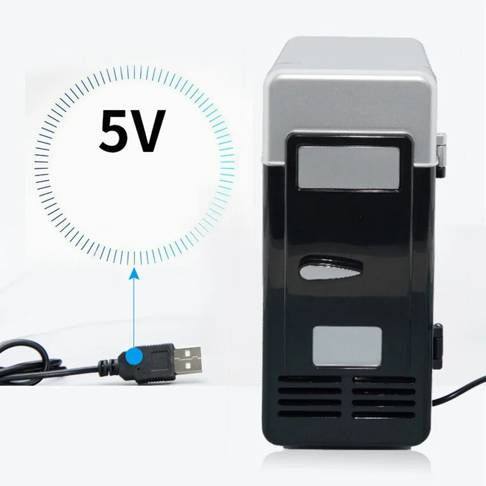 Compacte USB mini koelkast voor dranken
