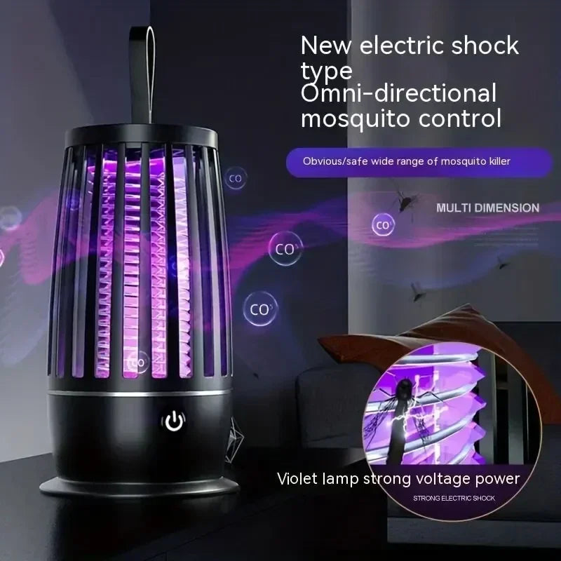 Elektrische muggenlamp met nachtlichtfunctie en USB