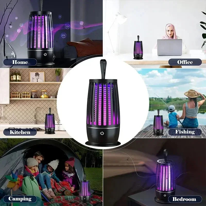 Elektrische muggenlamp met nachtlichtfunctie en USB