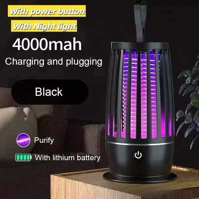 Elektrische muggenlamp met nachtlichtfunctie en USB