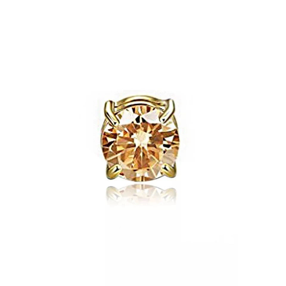 Magnetische zirkoon oorbellen zonder piercing