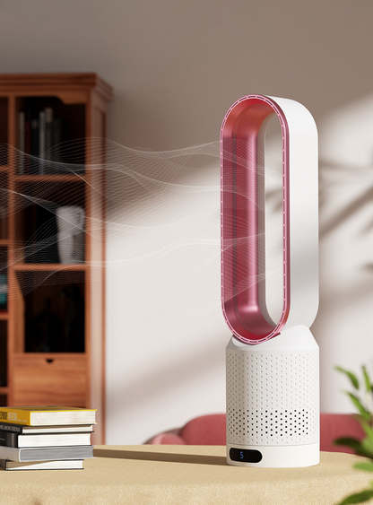 Bladloze ventilator met HEPA H13 filter en oscillatie