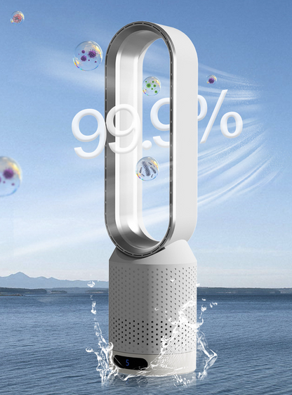 Bladloze 3-in-1 ventilator met luchtfilter en oscillatie
