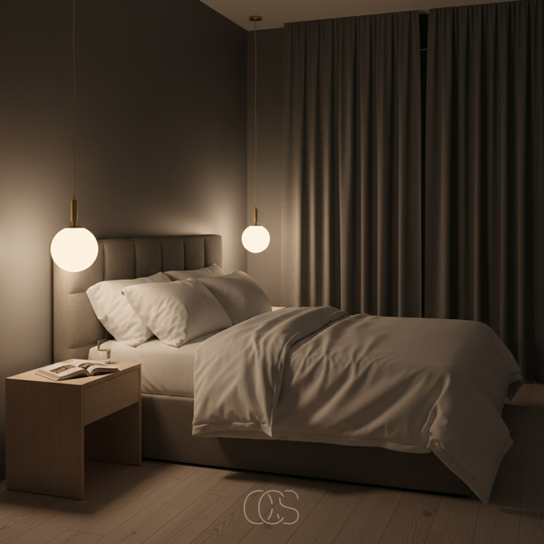 Gouden hanglamp met opaalglas en G9 fitting