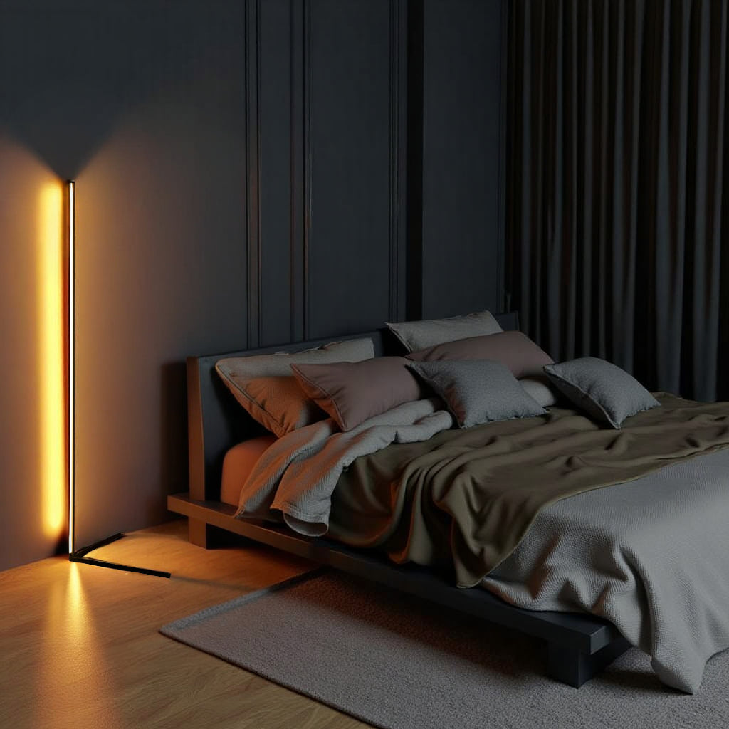Led vloerlamp met afstandsbediening en rgb verlichting