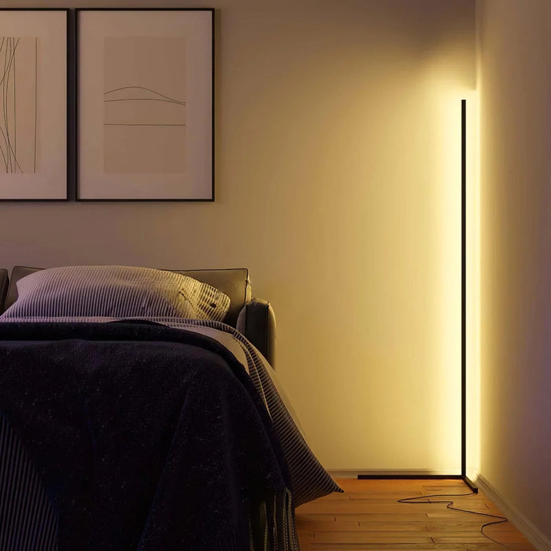 Led vloerlamp met afstandsbediening en rgb verlichting
