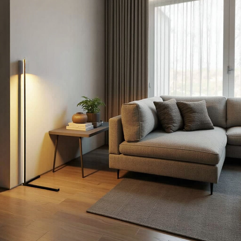 Led vloerlamp met afstandsbediening en rgb verlichting
