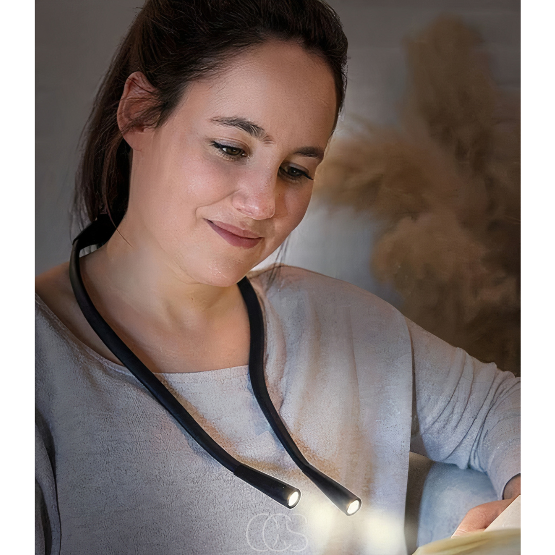 Oplaadbare LED Neklamp Met Dimbare Verlichting