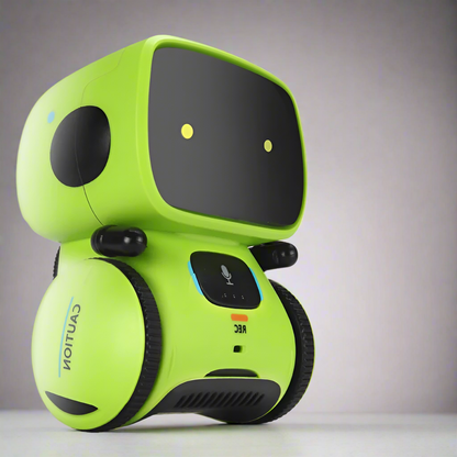 Interactieve mini dansrobot met spraakbesturing en geluidsopname