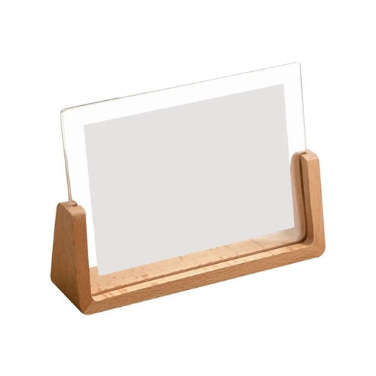 Transparante acryl fotolijst voor tafeldecoratie