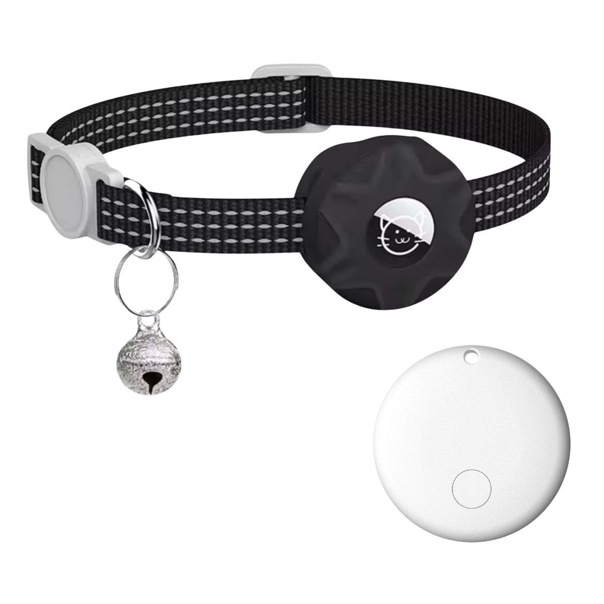 Reflecterende smart tracker halsband voor Android