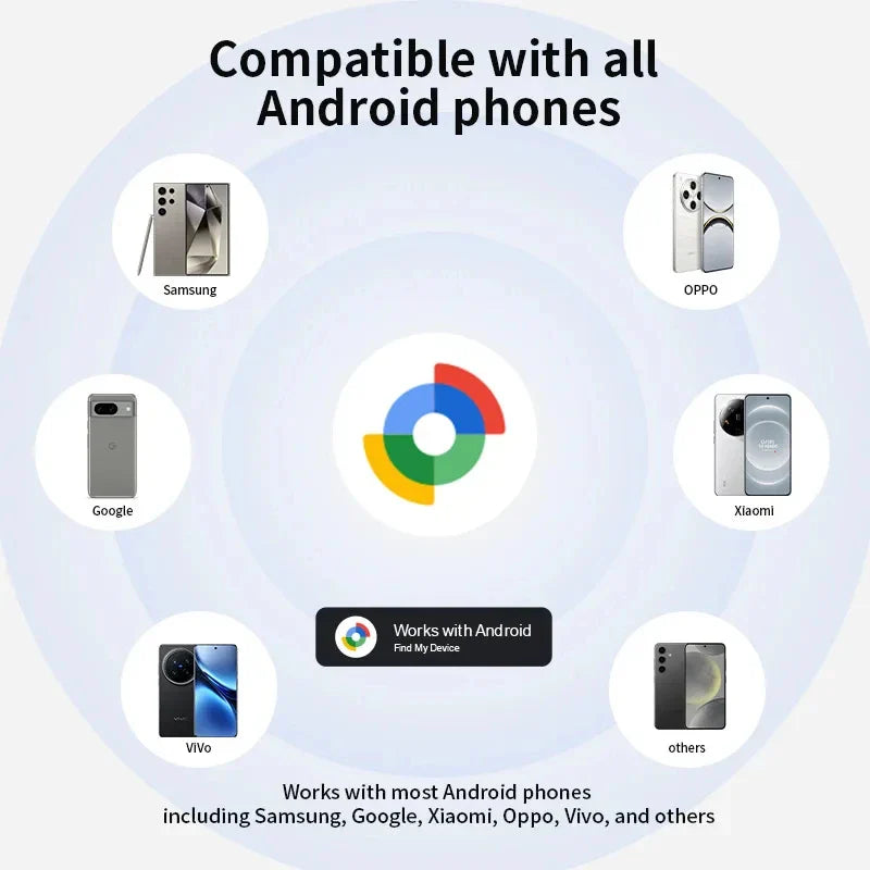 Reflecterende smart tracker halsband voor Android