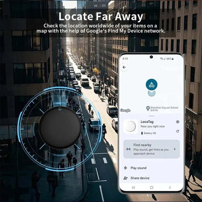 Reflecterende smart tracker halsband voor Android