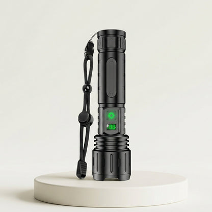 Oplaadbare led zaklamp met powerbankfunctie