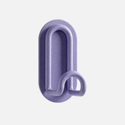 Zintra wandhaak van smeedijzer met 3M-plakstrip