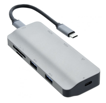 Q-Link USB-C hub - 8-in-1 - 4K HDMI
