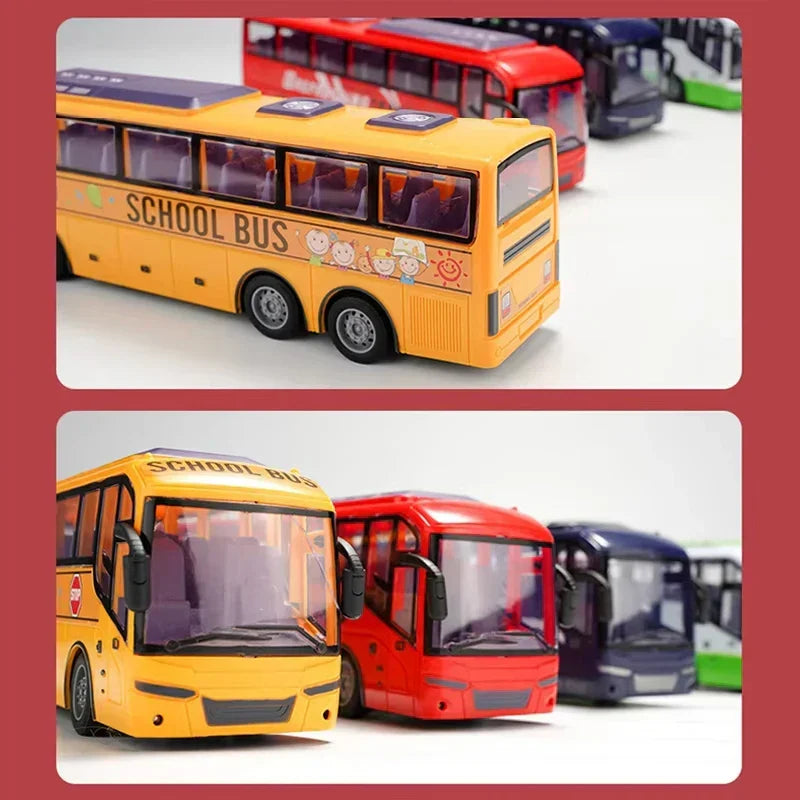 Bestuurbare RC bus met afstandsbediening