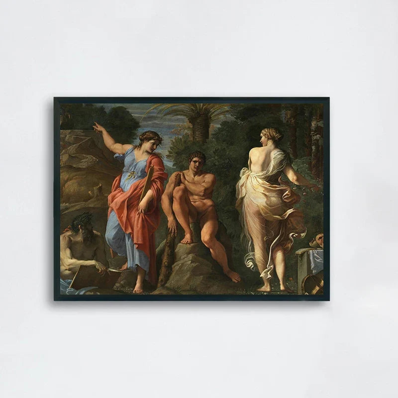 Klassieke Renaissance canvas poster voor wanddecoratie
