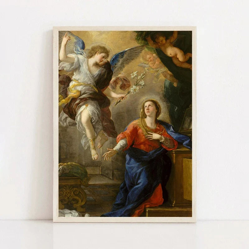 Klassieke Renaissance canvas poster voor wanddecoratie
