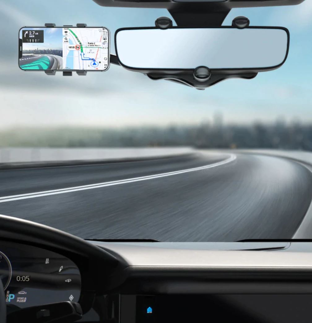 Roterende & Uitrekbare Auto Telefoonhouder - Universeel