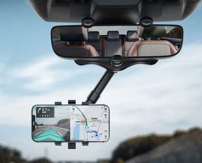 Roterende & Uitrekbare Auto Telefoonhouder - Universeel