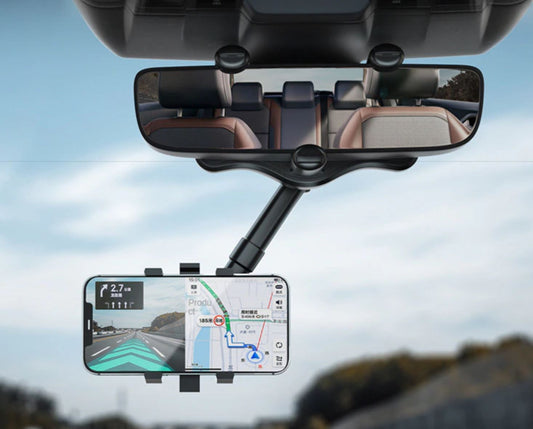 Roterende & Uitrekbare Auto Telefoonhouder - Universeel