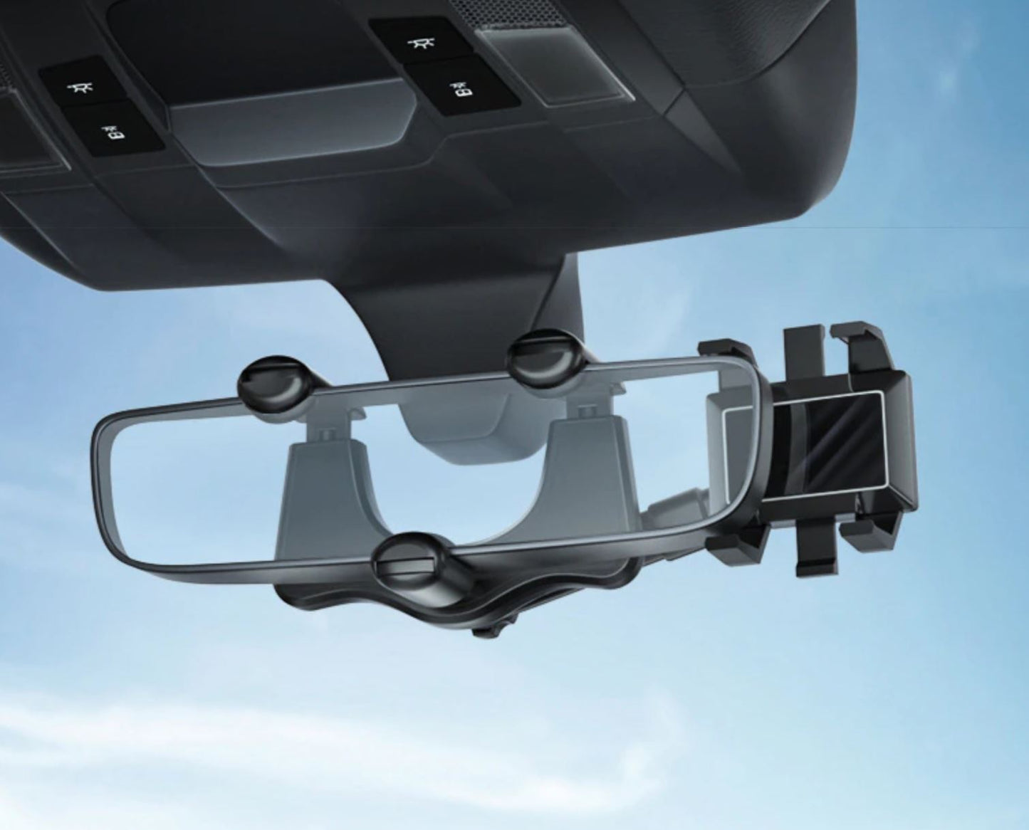 Roterende & Uitrekbare Auto Telefoonhouder - Universeel