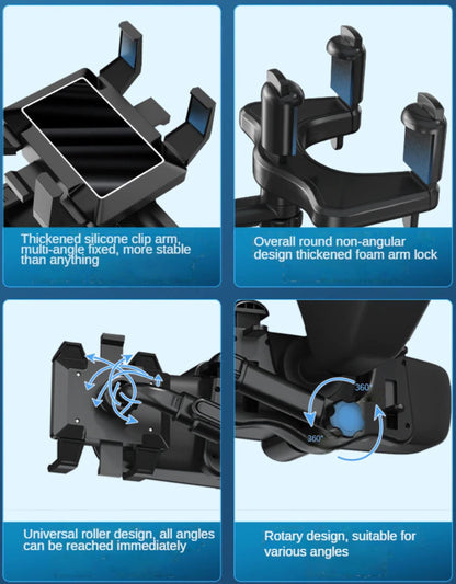 Roterende & Uitrekbare Auto Telefoonhouder - Universeel