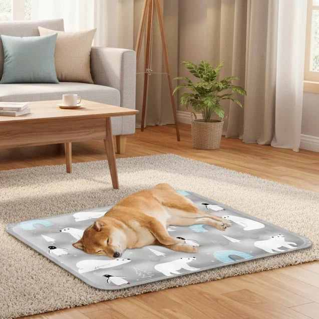 Zelfkoelende koelmat voor honden en katten met verkoelende gel