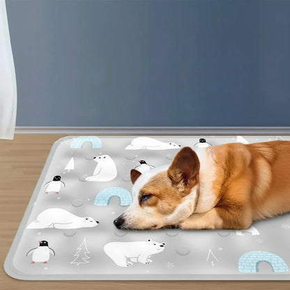 Zelfkoelende koelmat voor honden en katten met verkoelende gel