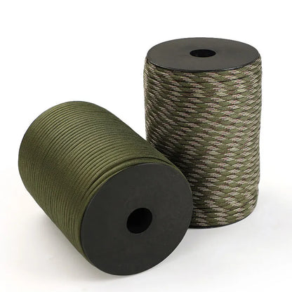 550 Paracord touw van 100 m met 9 kernen