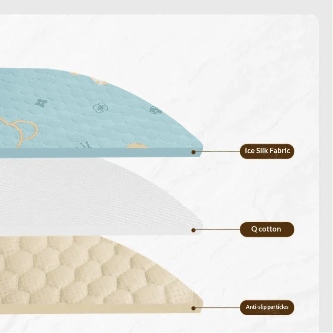 Koelmat voor honden en katten met ademend ice-silk