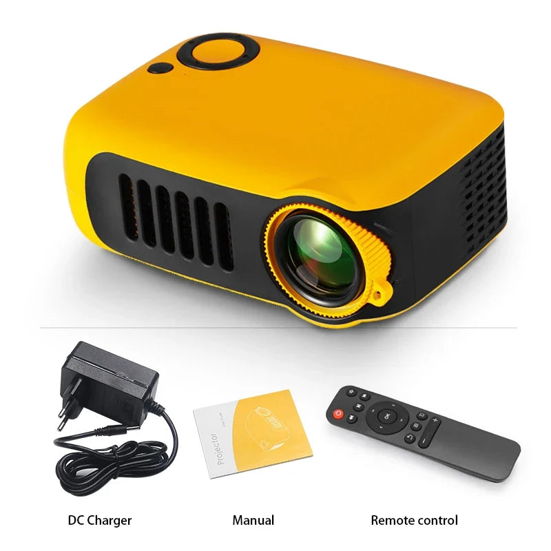 Compacte mini beamer met HDMI en multimediaondersteuning