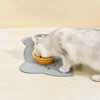 Waterdichte antislip voermat van 44x25 cm voor honden en katten