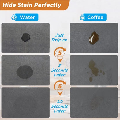 Antislip keukenmat met absorberende toplaag