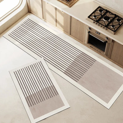 Antislip keukenmat met absorberende toplaag
