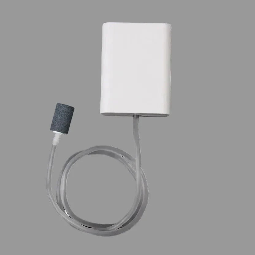 Draagbare USB luchtpomp voor aquarium en vistas
